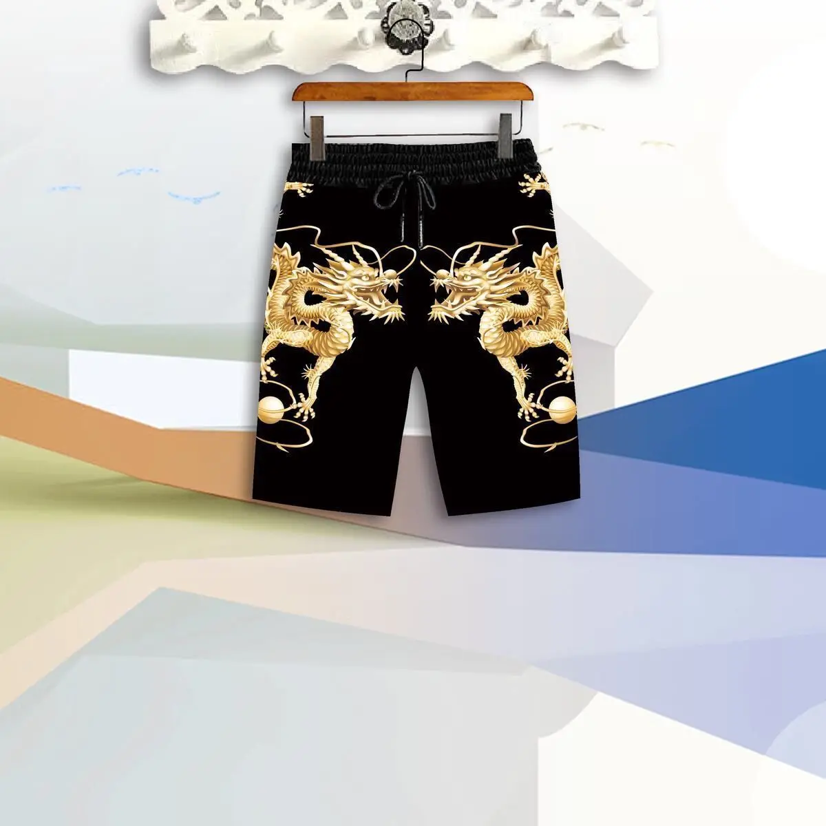 

Traje de camiseta de manga corta para hombre, ropa de tendencia holgada, conjunto de ropa bonita, tendencia de verano, 2020