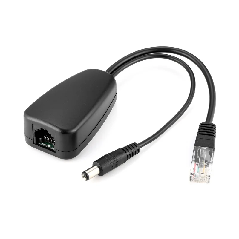Стандартный POE сплиттер 24V конвертировать в 12V 2A блок питания разделитель POE кабель делитель питания