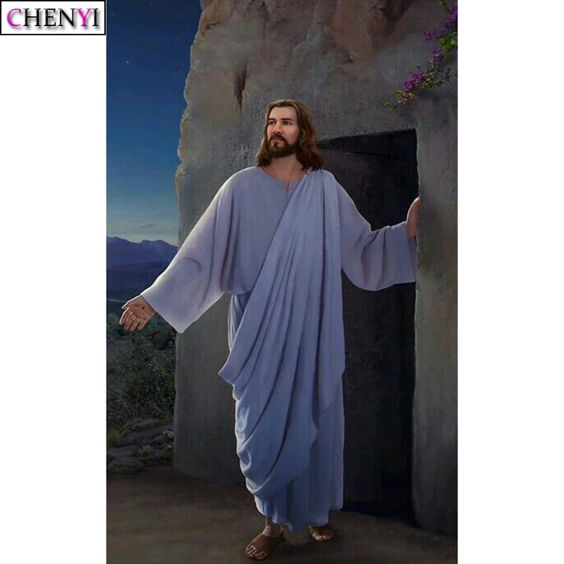 

Картина для творчества CHENYI полностью Квадратный бриллиант, 5D, Набор для вышивки алмазами, вышивка крестиком, мозаика, картина, домашний деко...