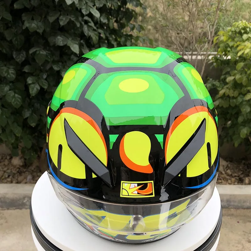 Полнолицевой шлем Каско capacete мотоциклетный шлем гоночный каск черепаха шлем Полнолицевой спуск точка Утверждено