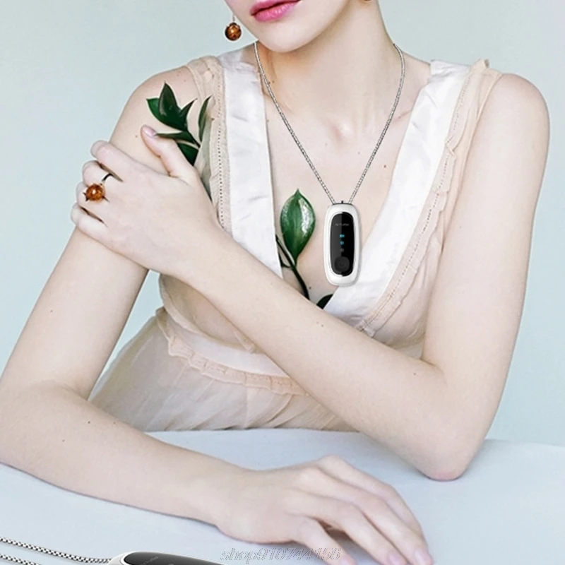 

Negative Ion Generator Air Purifier Remove Formaldehyde Bacteria Necklace Concentration Adjustable Air Cleaner O30 20 Dropship