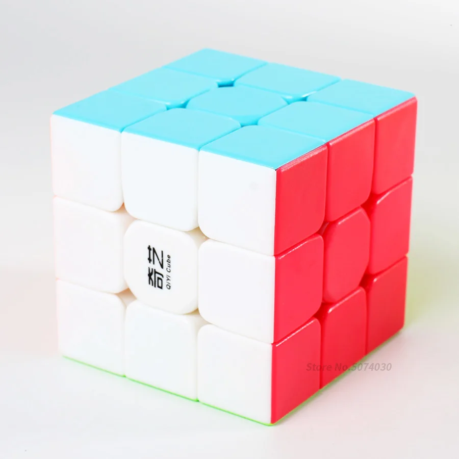 3x3x3 Кубик Рубика головоломка 2x2x2 магический куб без наклеек Qiyi Qidi Warrior W Cubo Mgiaco игрушки для детей - Цвет: 3x3