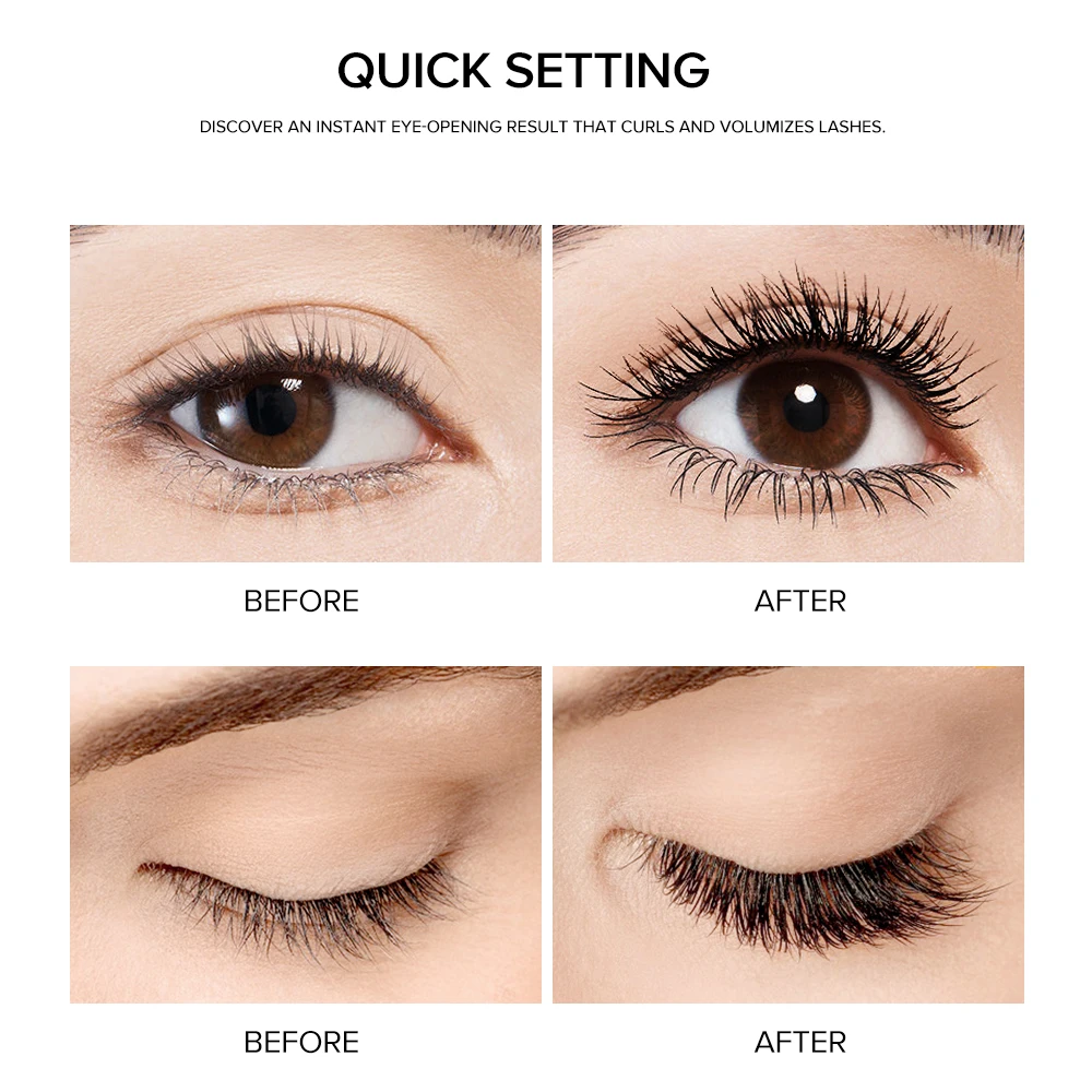 MINIMELI тушь для ресниц 4d наращивание макияж Удлинение Водостойкая длительная