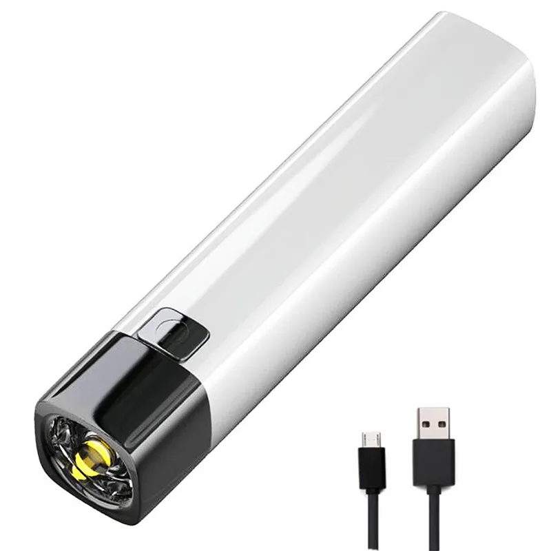 Fiyat USB şarj Edilebilir El Feneri Için Taşınabilir Pil Q5 + COB LED El Feneri Torch Açık Kamp çalışma Lambaları