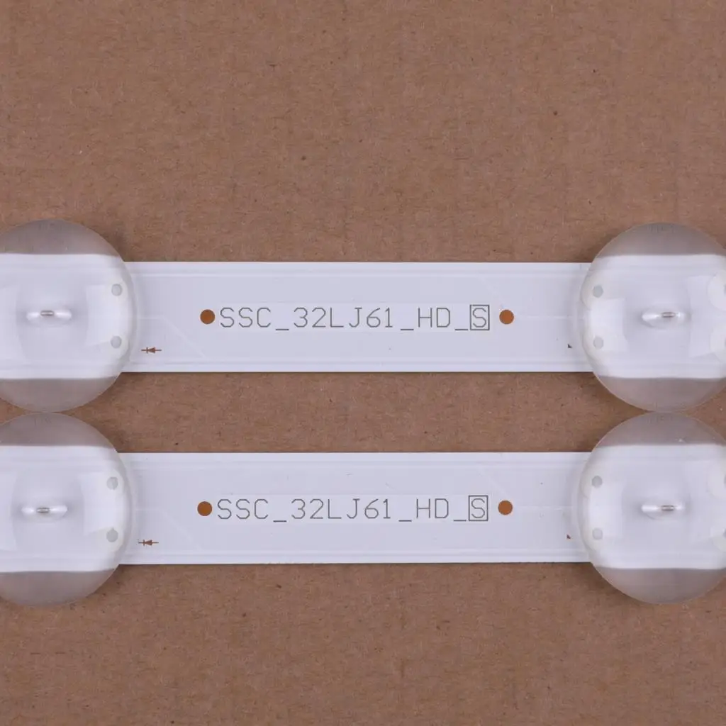 Светодиодная лента для подсветки 2 шт 3В фонарей 32LJ610V 32LJ510V 32LJ510U HC320DXN-ABSL1-2143 LC320DXE