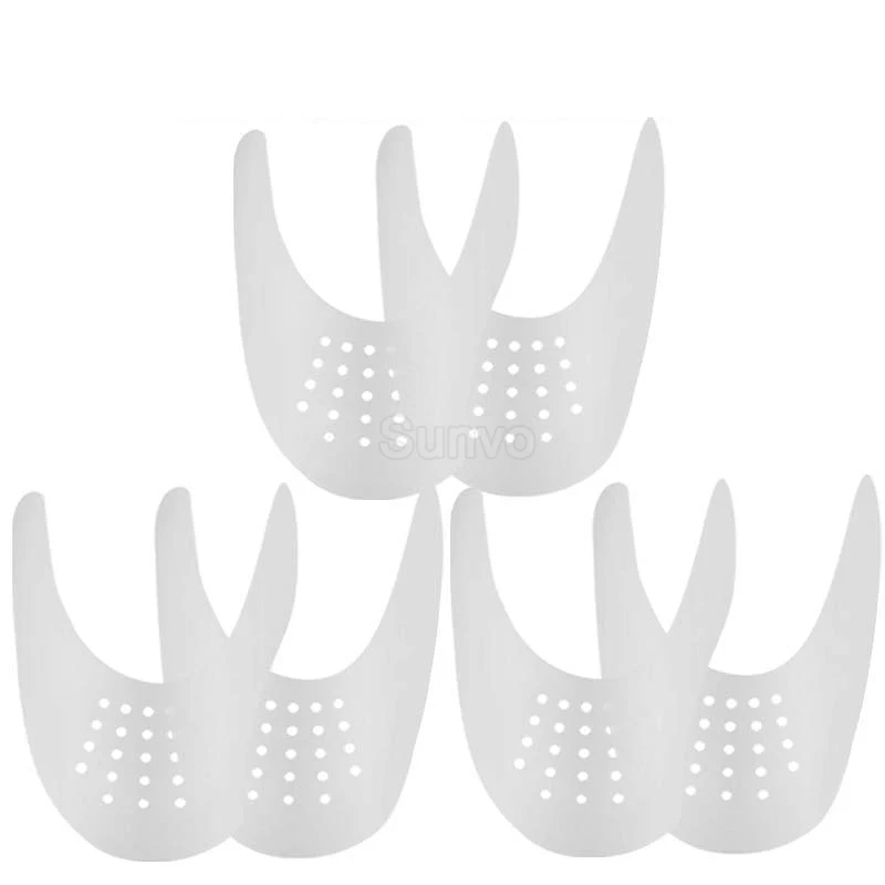 3 Pair Shoes Protection for Sneaker Anti Crease Shoe Protector Stretcher Expander Shaper Toe Caps Support Shoe Tree Dropshipping