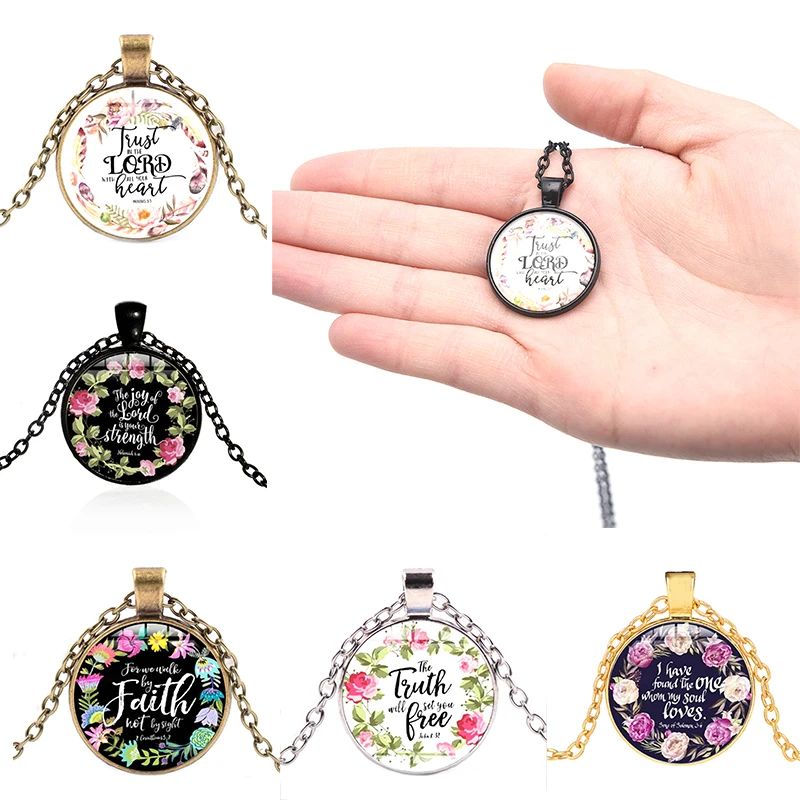 1 шт. Библейское ожерелье модное ювелирное изделие религиозный кулон