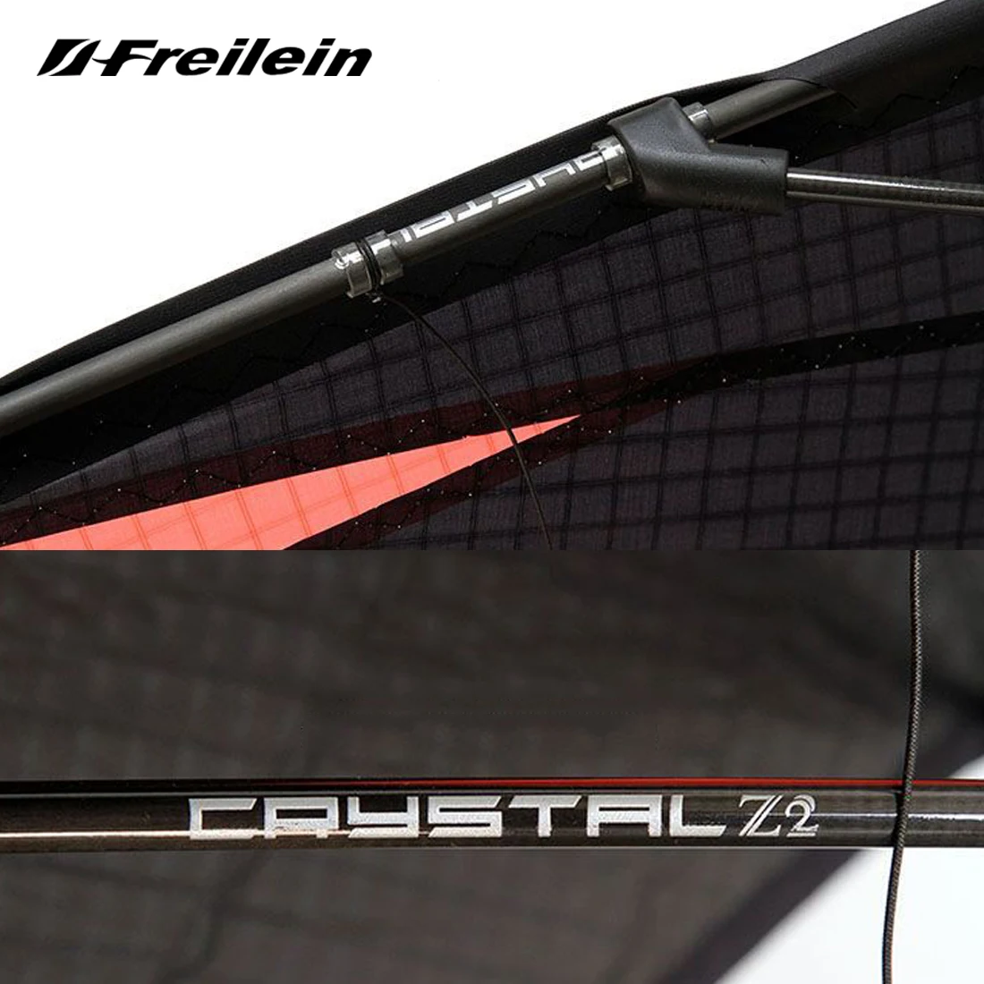 

Freilein 2.3m Blackjazz 3 Stunt Kite for Outdoor Beach Kitesurfing Activity Toys Dual Line Flying Competition Sport Tools