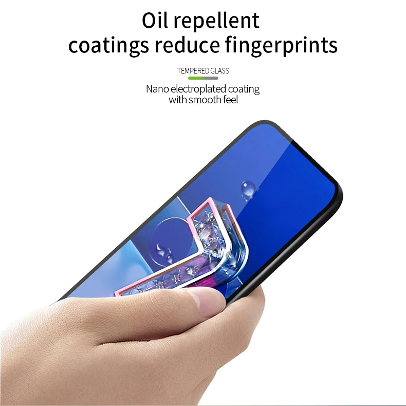 Пленка для ASUS Zenfone 7 ZS670KS закаленное стекло Защита экрана полное покрытие