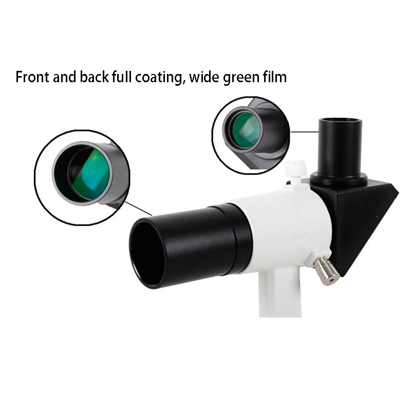 

Angeleyes 6X30 90 Degree Metal Finder Scope with Crosshair Viewfinder for Astronomical Telescope Finder Scope