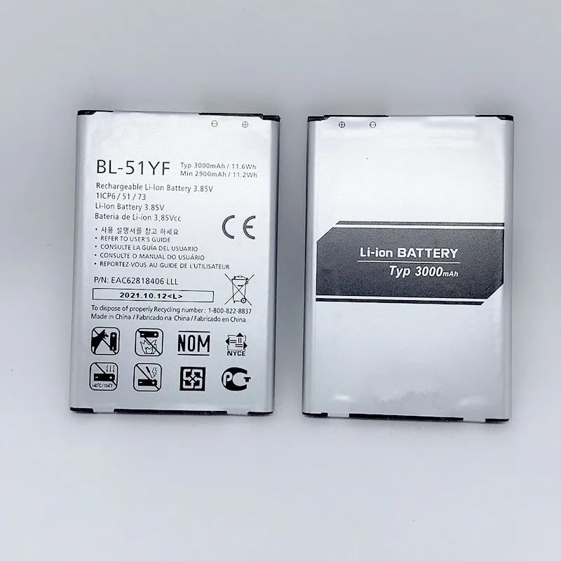 BL-51YF Replacement G4 Battery For LG G4 H818 H818N VS999 F500 F500S F500K F500L H815 Battery BL51YF