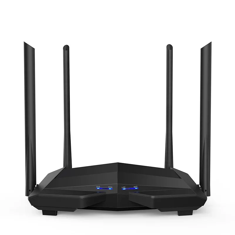 Tenda AC10 Gigabit Беспроводной Wi Fi роутер двухдиапазонный 2 4G/5G маршрутизатор 1200 Мбит/сек