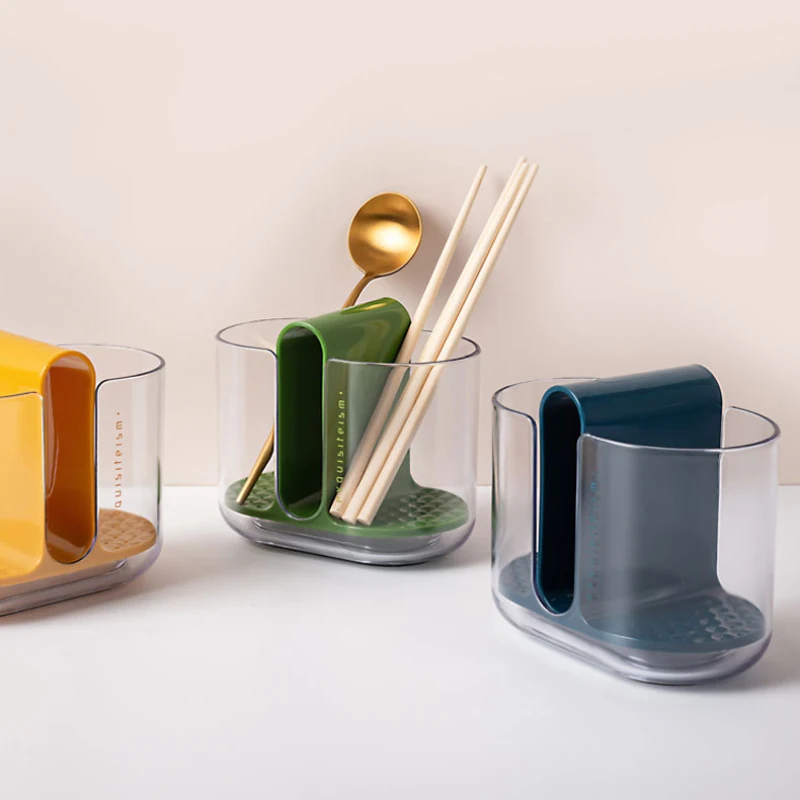 

Multifunction Drain Rack Chopsticks Knife Fork Spoon Drain Basket Flatware Holder Cutlery Organizer Kitchen Utensils Organizer
