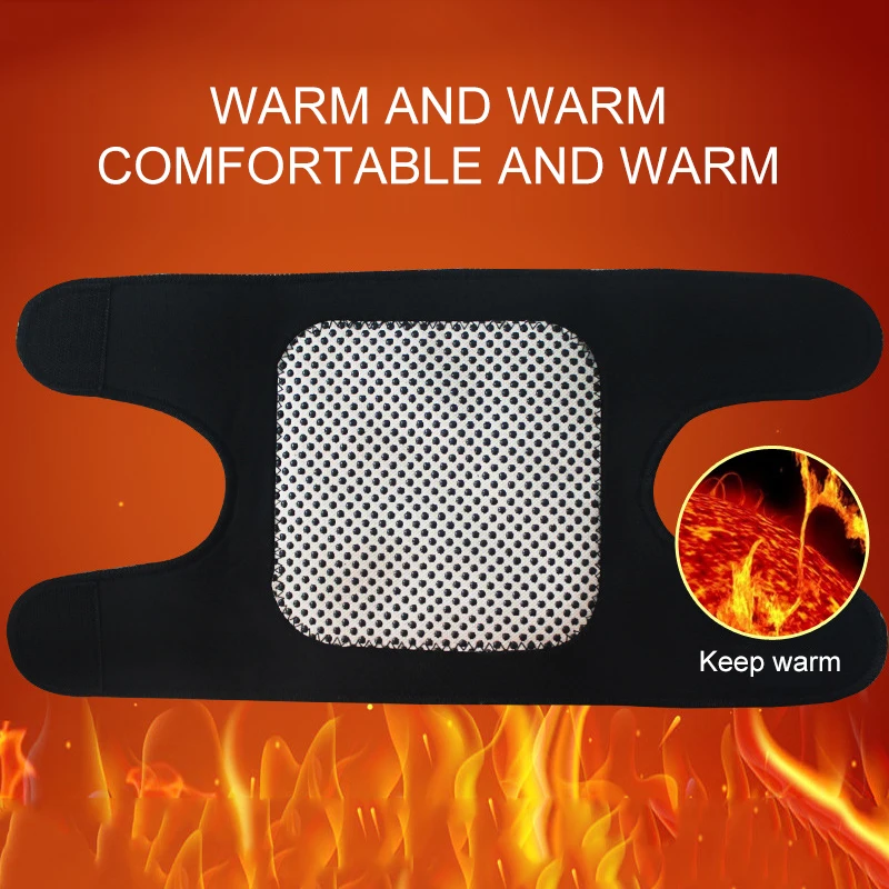 1 пара турмалиновый Магнитный Массажный самонагревающийся протектор для коленей