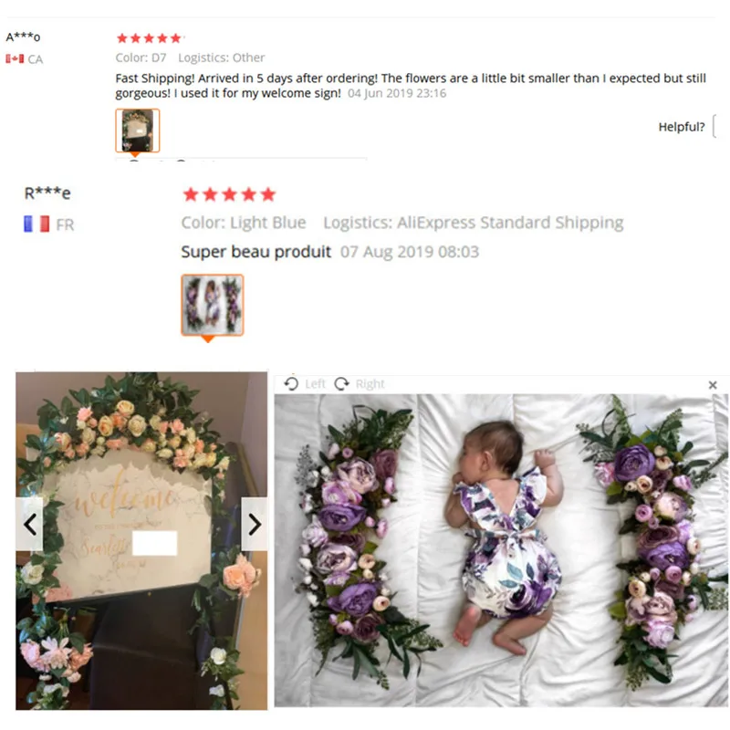 

Artificial Wreath Threshold Flower DIY Wedding Home Living Room Party Pendant Wall Decoration Christmas Wreath Gift Rose Peony