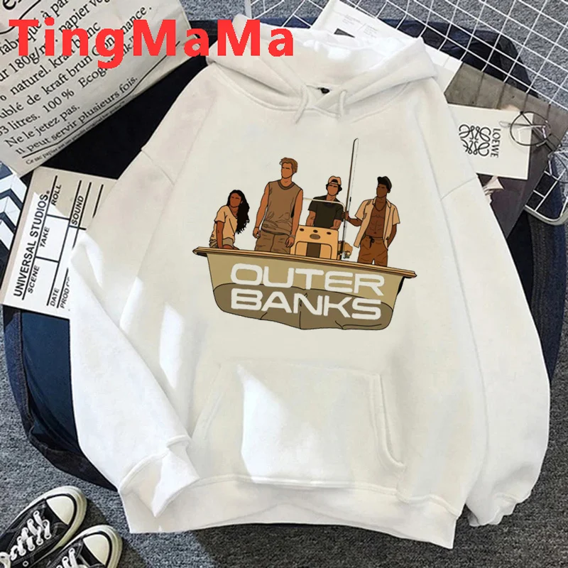 

Женская толстовка с капюшоном Pogue Life с принтом внешних банков