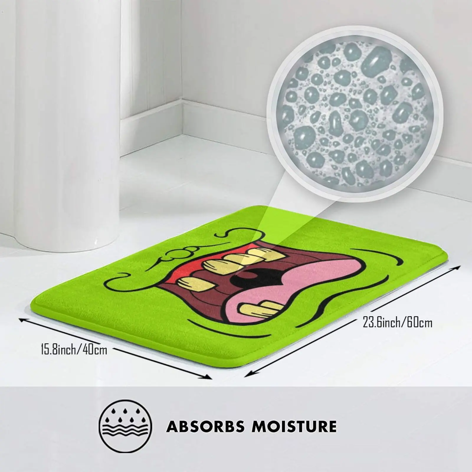 Уродливые маленькие Spud коврик ковер анти-скольжение Спальня входная дверь Rgb Real