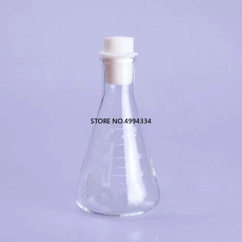 10 шт./партия коническая колба Erlenmeyer вилка силикагель новый материал все размеры