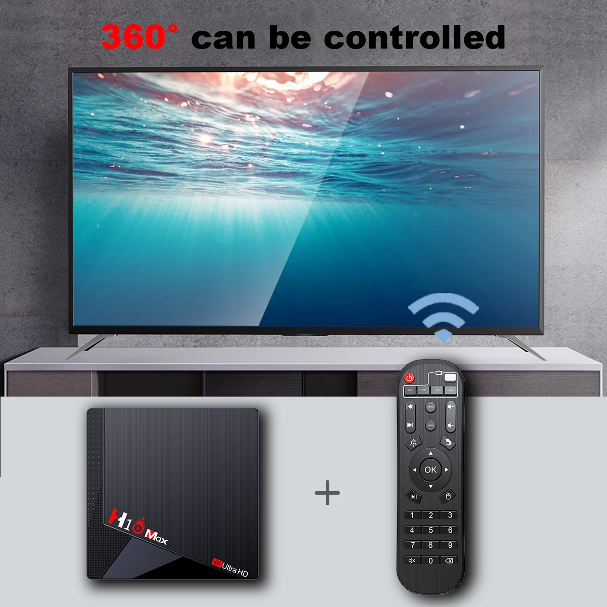 2022 New Amlogic S905W2 TV Box Android 11 4G 64GB H10 Max Support AV1 Wifi BT Youtube Media Player 4GB 32GB OS 11.0 Set Top Box images - 6