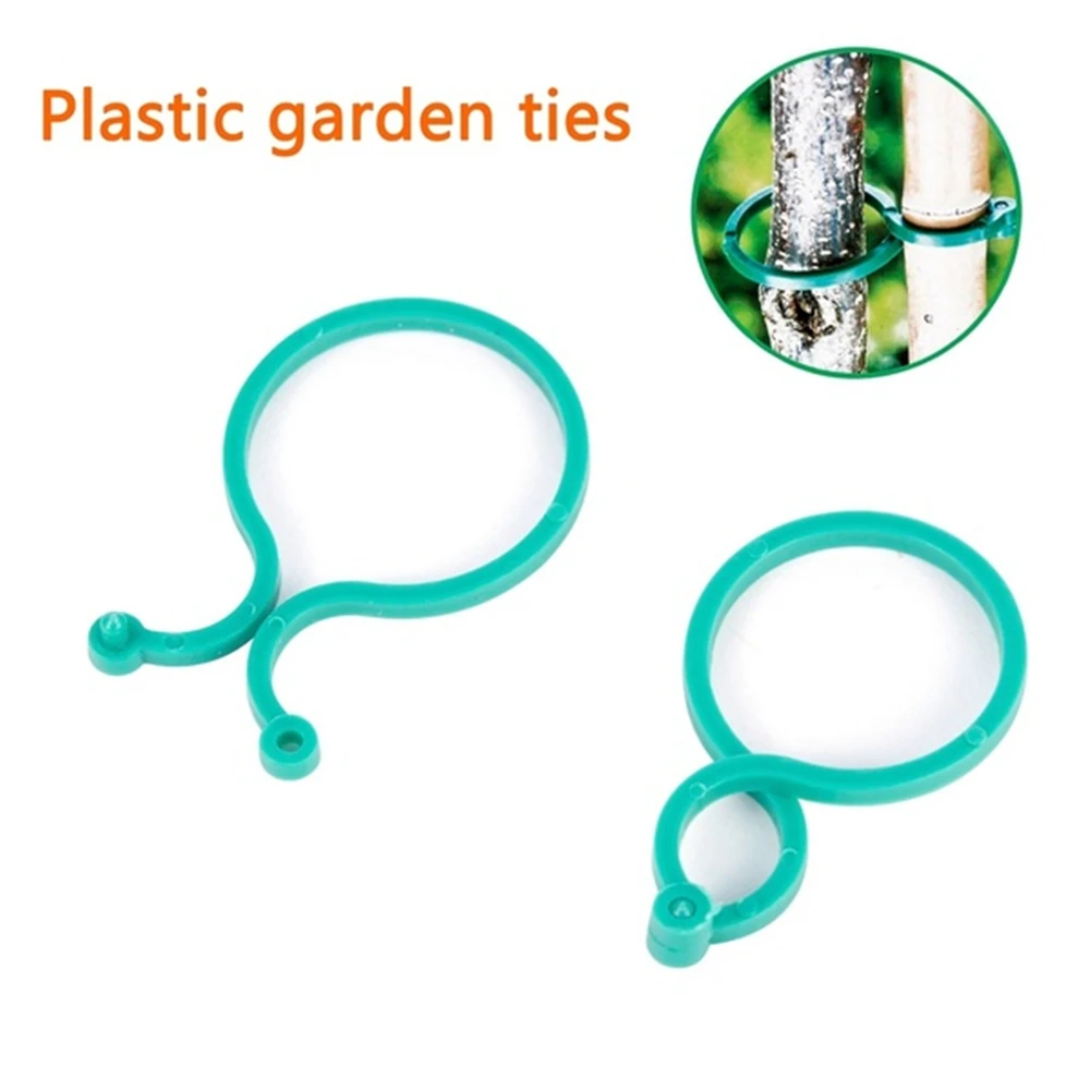 50 шт. садовые зажимы для растений лозы овощей томатов выращивания в вертикальном