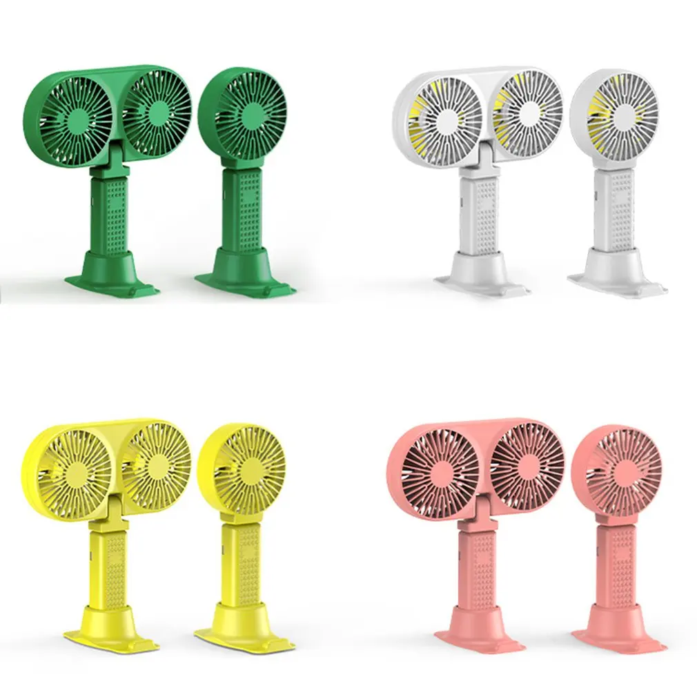 

USB Desk Fan Small Personal Desktop Table Fan With Strong Wind Silent Operation Portable Mini Fan For Office Bedroom