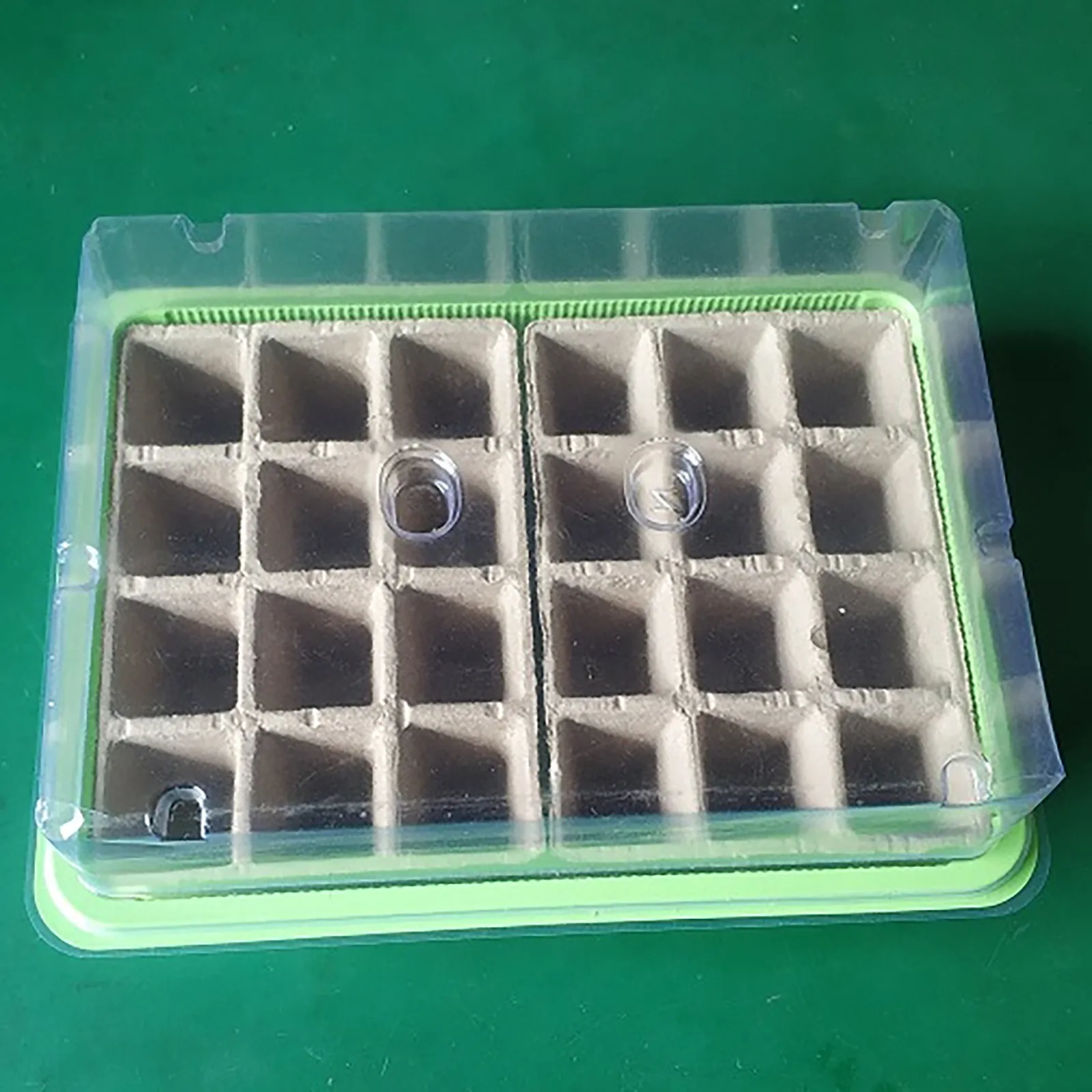 24 Cells Garden Nursery Pot Breathable Mini Gardening Lids Plastic Germination Box Durable Plant Seeds Семена Растений | Дом и