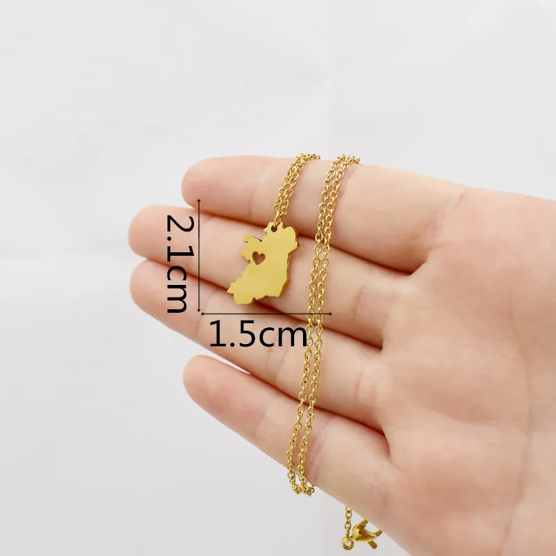 Ожерелье из нержавеющей стали с подвесками в виде Ирландской гордости | Ожерелья