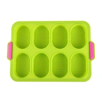 d7ye 8 cavity silicone mold for baking buns bread chocolate mousse cake decorating