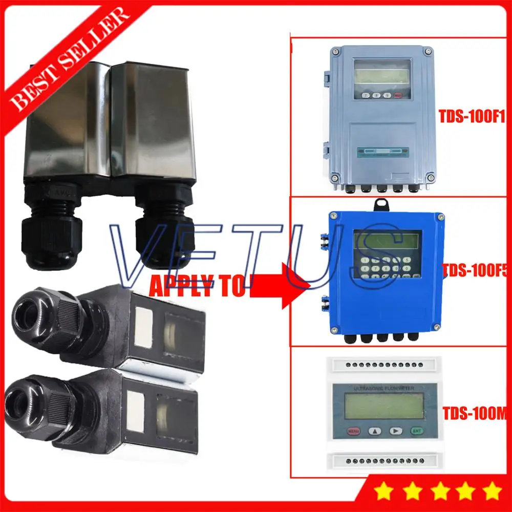 Ультразвуковые расходомеры S2 зажимы для преобразователей DN15 ~ 100 мм подходят