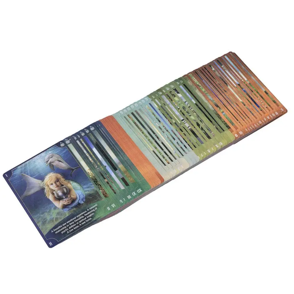 78 шт. карты Таро для ангела мудрость английская версия настольные игры колода