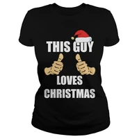 thia guy loves christmas womens t shirt