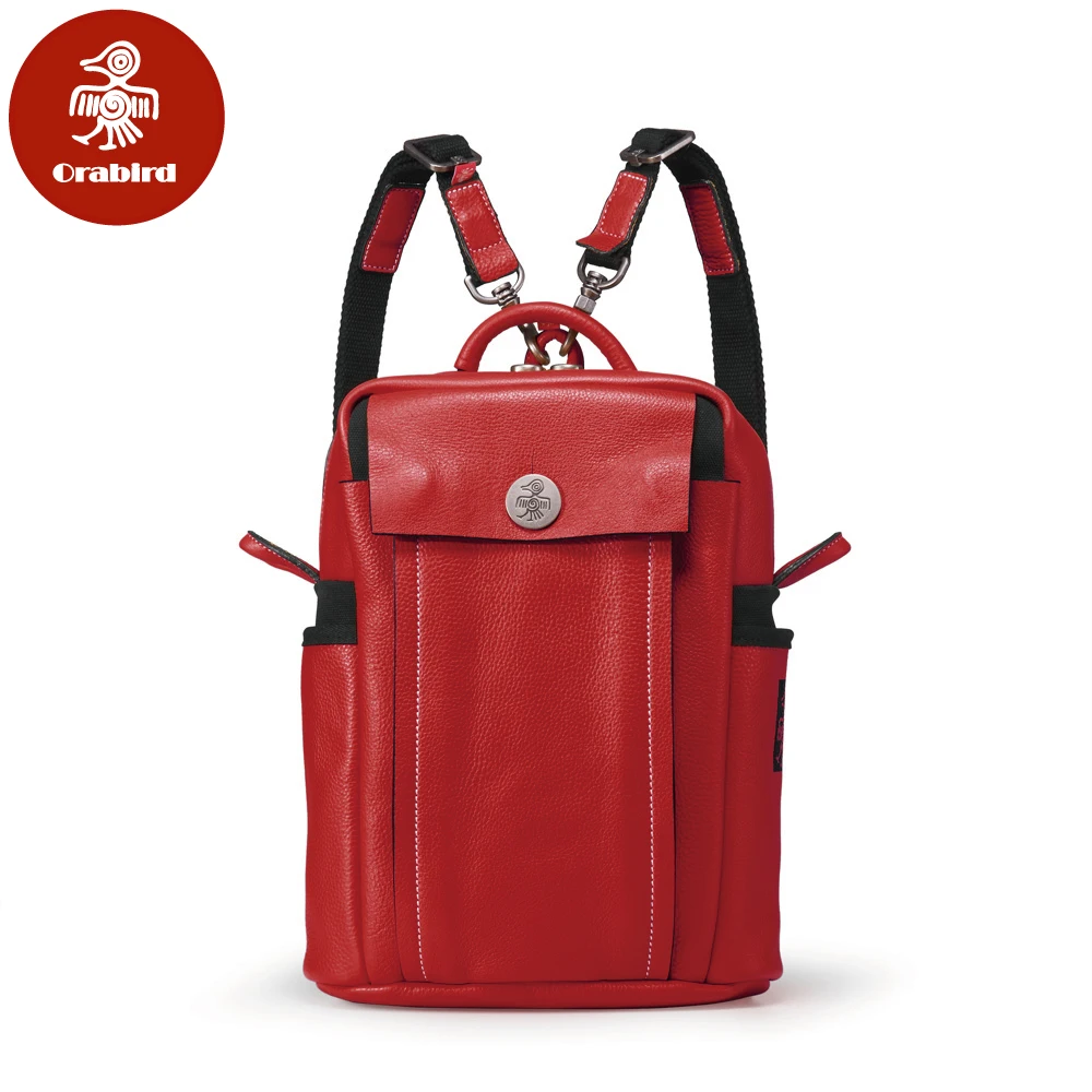 Orabird женский кожаный рюкзак из мягкой натуральной кожи большие вместительные