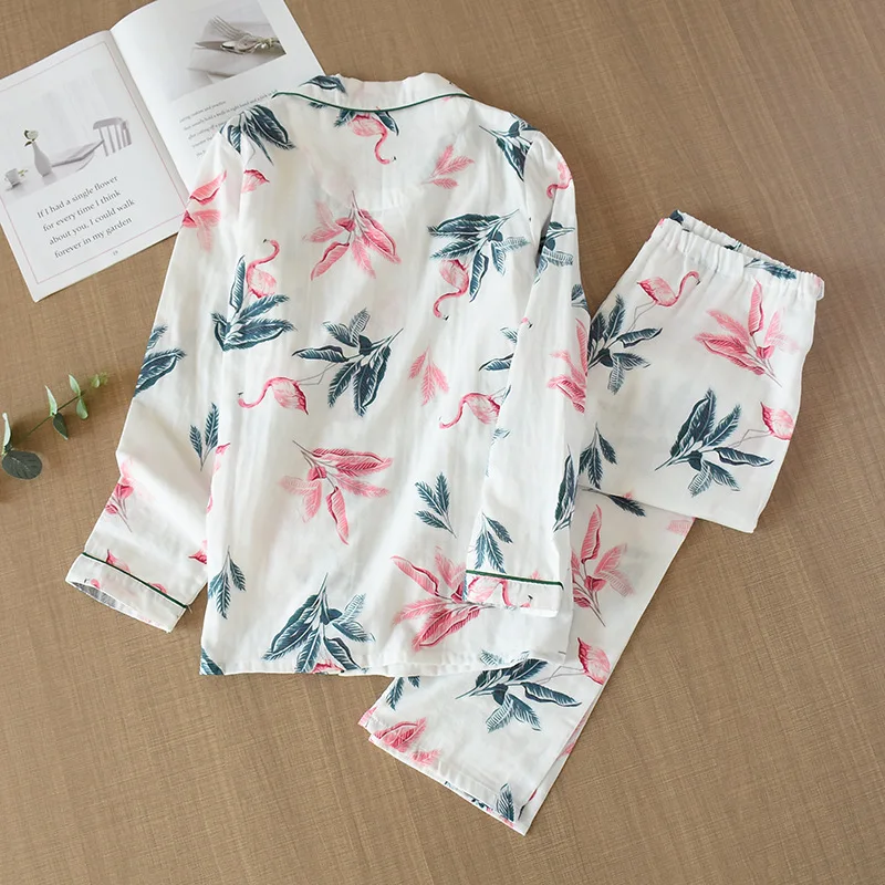 Fdfklak Long Sleeve Pregnant Sleepwear Cotton Maternity Pyjama Breastfeeding pajamas Autumn New Nursing Sleeping Clothes | Мать и ребенок