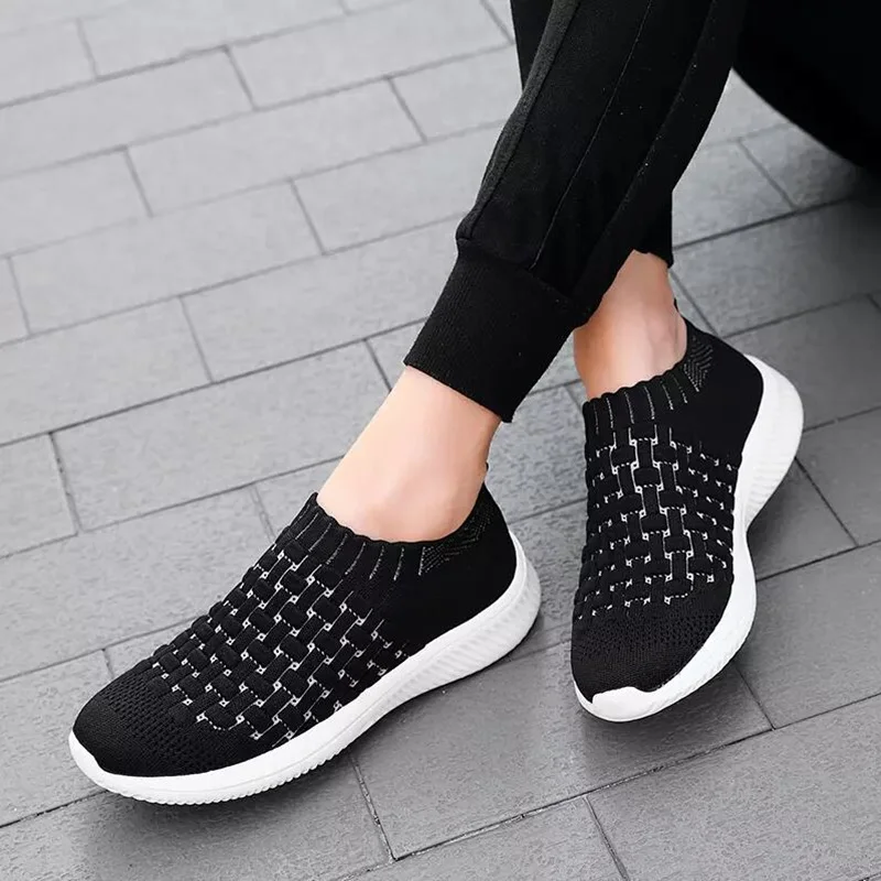 Женские кроссовки для тенниса модные женские Прогулочные дышащие сетчатые на