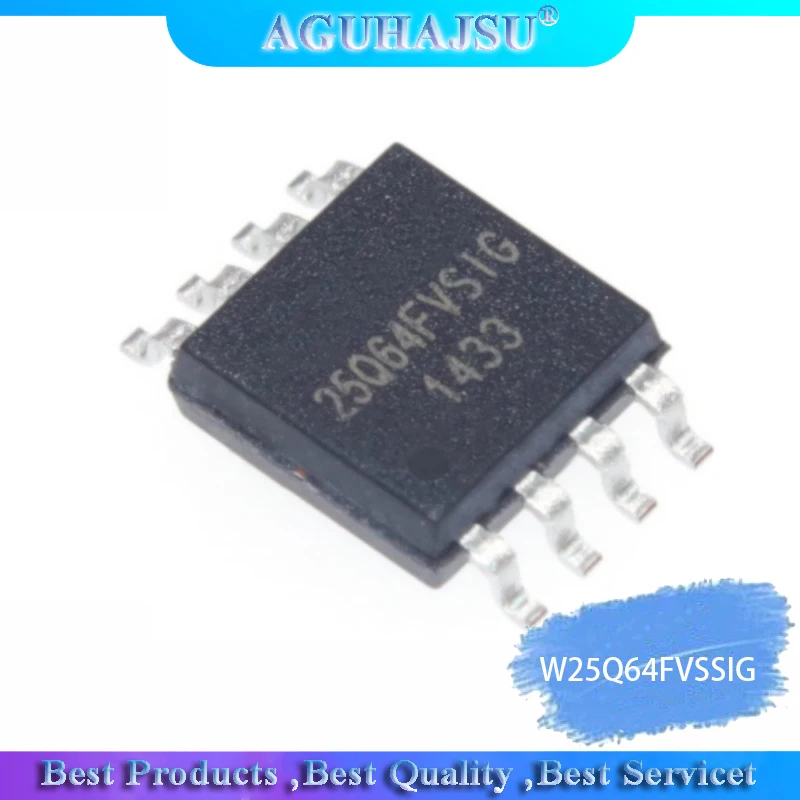 10 шт./лот w25q64fvcome SOP8 W25Q64 SOP 25q64fvбританская версия 25Q64FVSIG W25Q64FVSIG 8 25Q64 SMD новый и