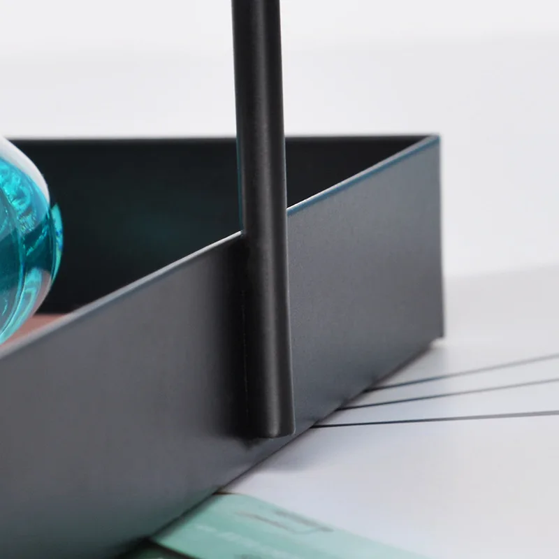 Двойной Кожаный подушки лоток для хранения Nordic полка украшения крыльца