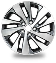 17X6.5J SILVER Новые оригинальные OEM части 16x6J, 17X6. 5J колеса из алюминиевого сплава для Suzuki Sx4 S-cross 2013 - Цвет: 17X6.5J SILVER