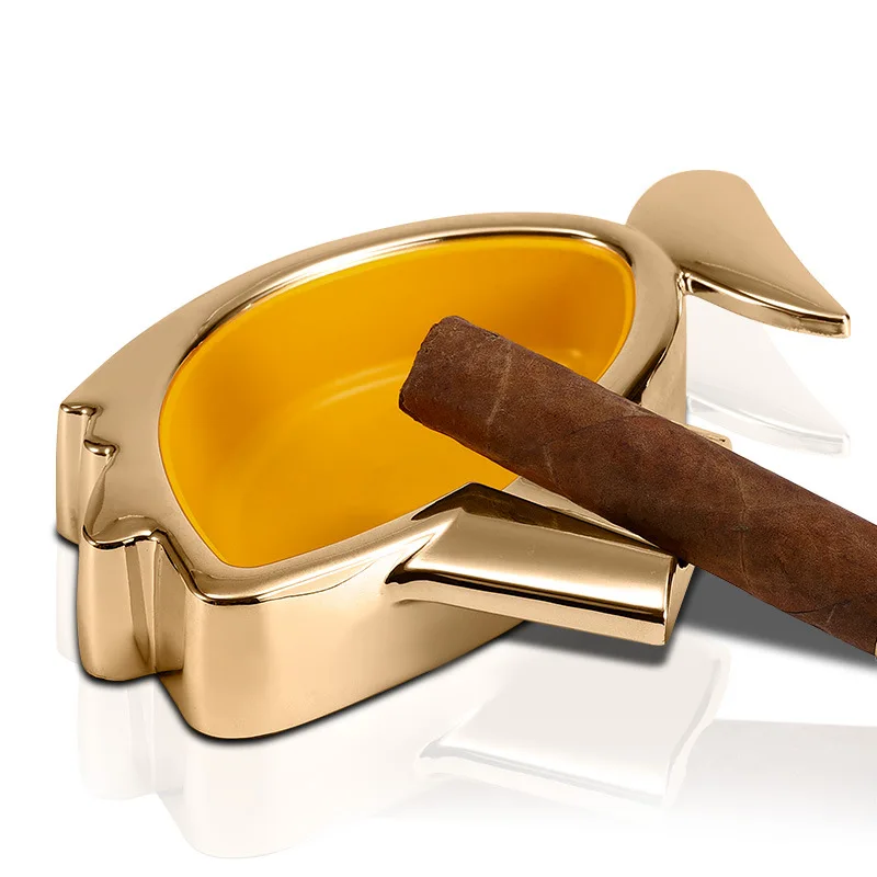 

COHIBA cigar ashtray personality creative woman head shape household ashtray cigar accessories gift box packaging