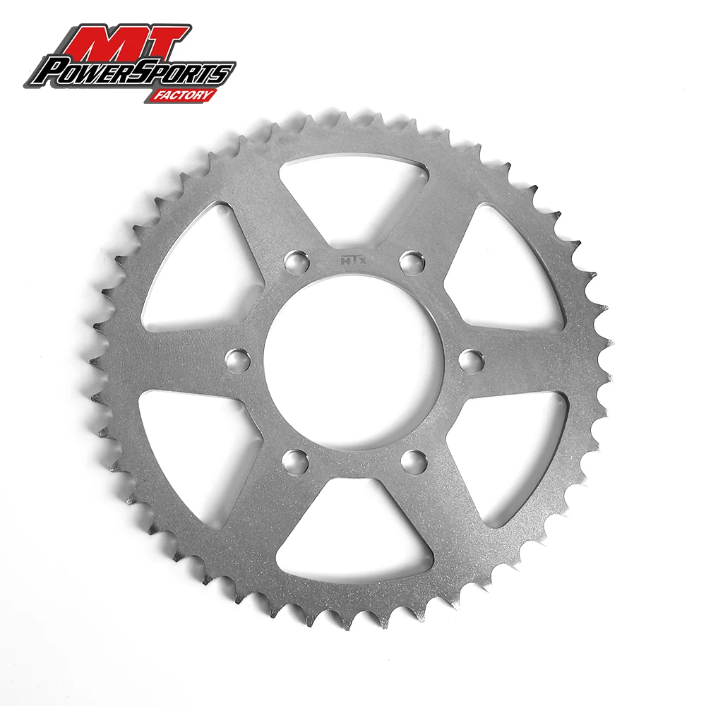 

Motorcycle Rear Sprocket For Kawasaki ZX-6R Ninja Z650 Z750 ABS Z800 EX650 EN650 KLE650 Versys 520 Chains Steel Alloy Sprocket