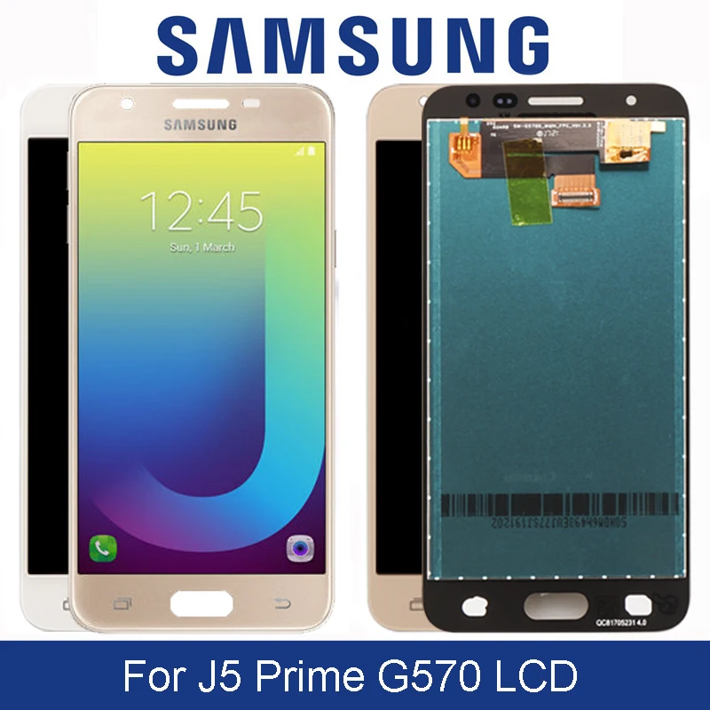Сменный сенсорный ЖК-экран для SAMSUNG J5 Prime G570F G570 | Мобильные телефоны и аксессуары