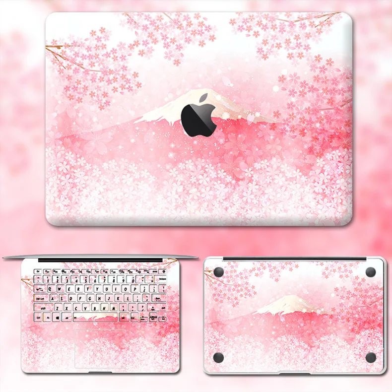 Прекрасный милый ноутбук наклейка для Macbook Pro Air 11 13 15 retina полный корпус кожи протектор милый стикер kawaii протектор кожи