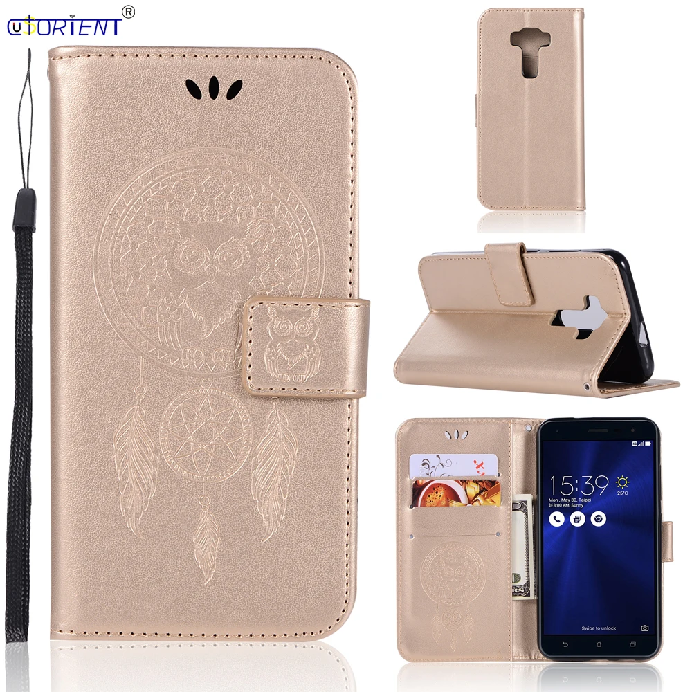 Чехол бумажник с откидной крышкой для ASUS ZenFone 3 ZE520KL Z017D Z017DA Z017DB ZenFone3 5 2 дюйма чехол