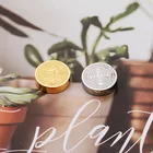 10 шт., зеркальные подвески из нержавеющей стали