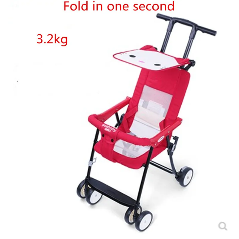 Baby stroller lightweight four wheel stroller mini baby umbrella car ultra light baby stroller baby stroller