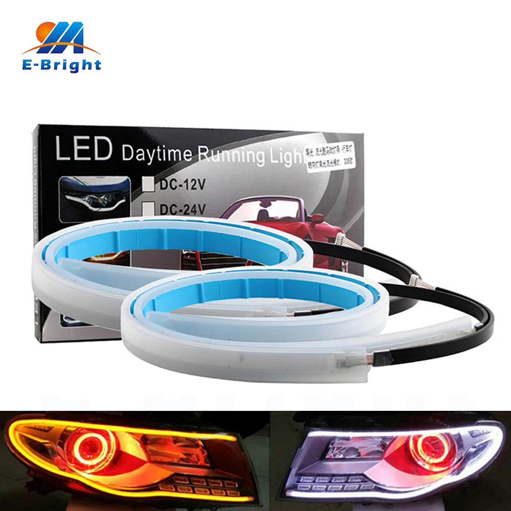 2 шт. автомобильные гибкие дневные ходосветильник огсветильник 30 см 45 60