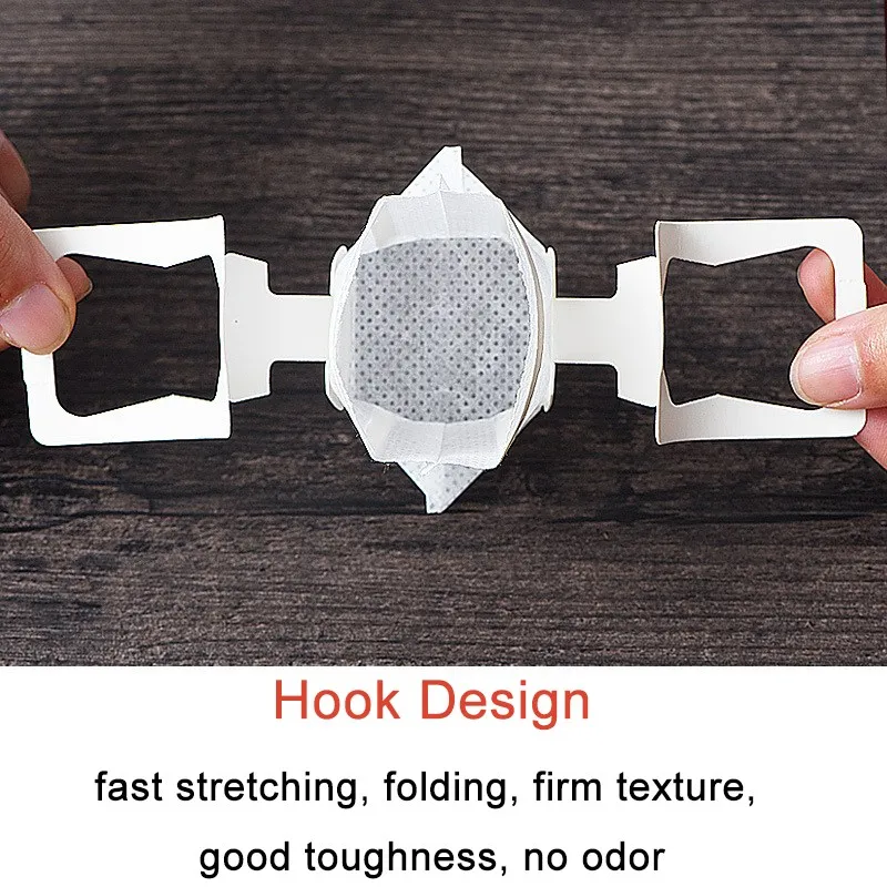 50 шт одноразовые кофейные мешочки набор портативные Висячие Наушники стиль