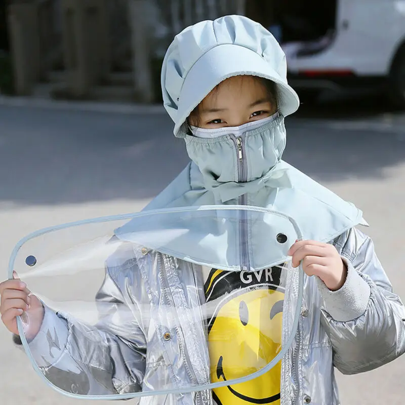 

Safety Full Face Protective Cap Anti-Fog Face Shield Hat Outdoor Splash-Proof