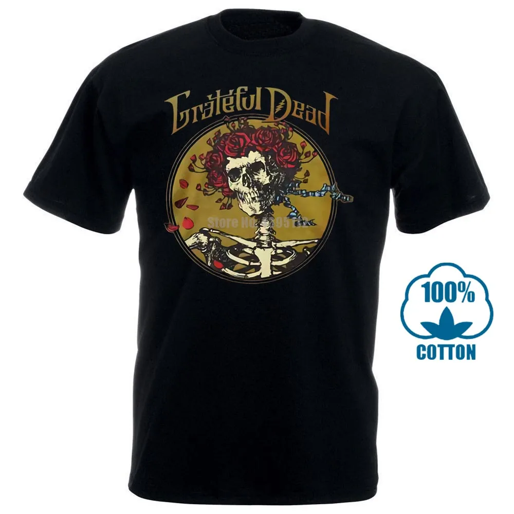 Футболка Grateful Dead Grateful Skull M, L, Xl, 2Xl, фирменная новинка, Официальная футболка