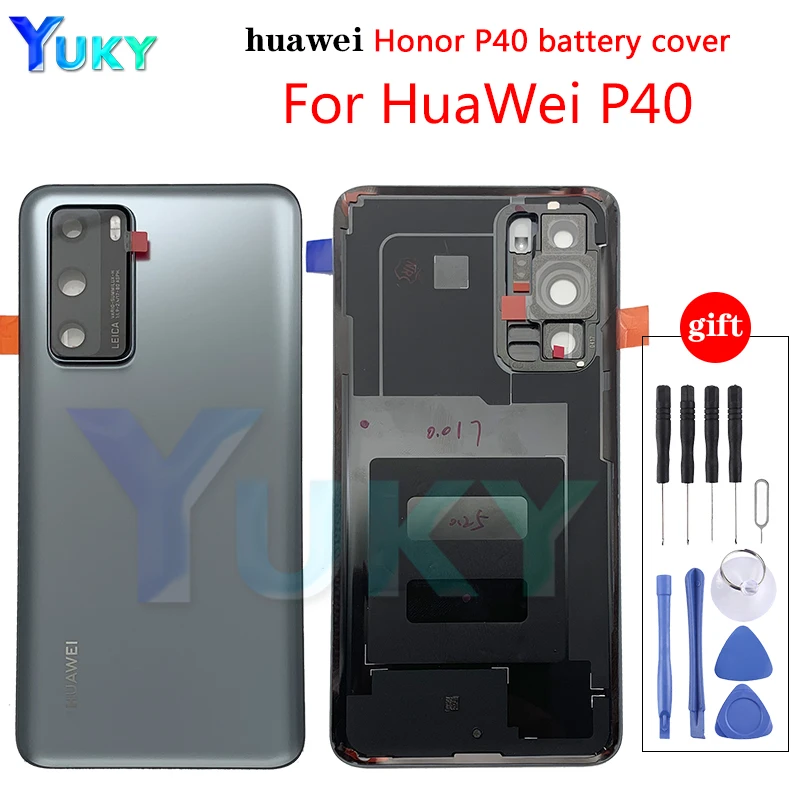 Крышка батарейного отсека для huawei p40 сменная на крышку камеры P40 | Мобильные