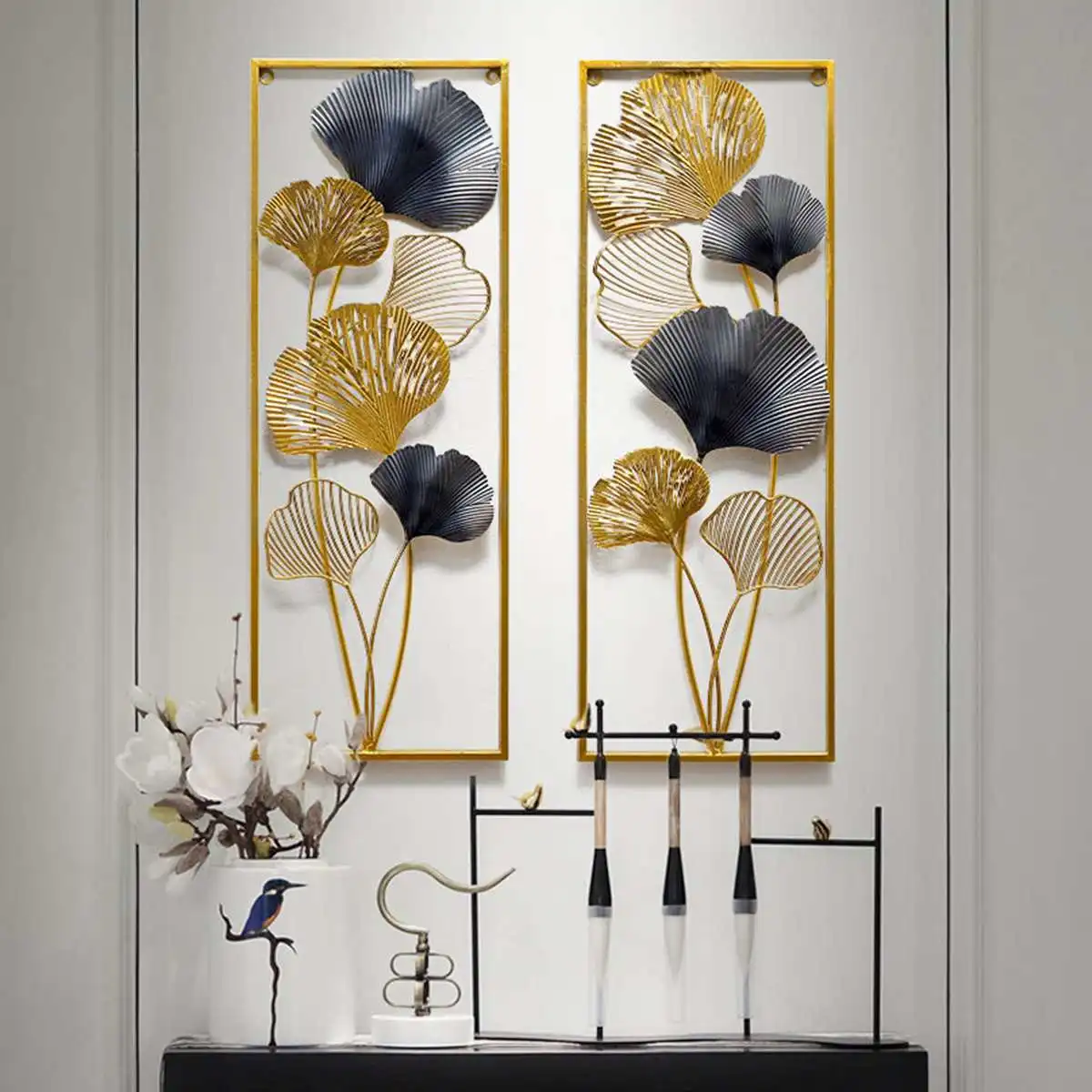 

1 шт., 3D подвеска в виде листьев гинкго